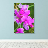 Toile Orchidées pourpres (Insitu (Plancher de Bois))