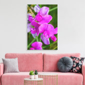 Toile Orchidées pourpres (Insitu(Salon))