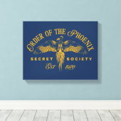 Toile ORDRE DU PHOENIX Société secrète Graphique (Insitu (Plancher de Bois))