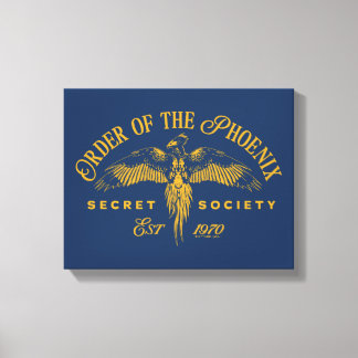 Toile ORDRE DU PHOENIX Société secrète Graphique