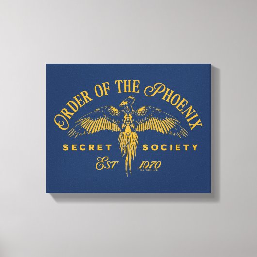 Toile ORDRE DU PHOENIX Société secrète Graphique (Recto)