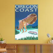 Toile Oregon Coast Cuttlefish (Insitu(Salon))