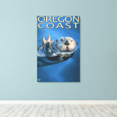 Toile Oregon Coast Sea Otter (Insitu (Plancher de Bois))