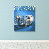 Toile Oregon Coast Sea Otter (Insitu (Plancher de Bois))