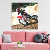 Toile oreiller de motocross (Insitu(Salon))