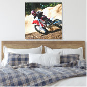 Toile oreiller de motocross (Insitu(Chambre))