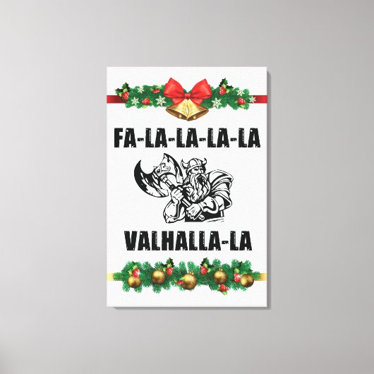 Toile Oreiller de Noël Valhalla Thaillow (Recto)