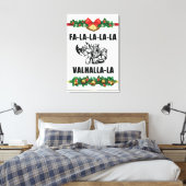 Toile Oreiller de Noël Valhalla Thaillow (Insitu(Chambre))