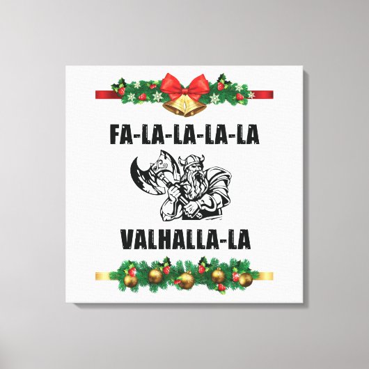 Toile Oreiller de Noël Valhalla Thaillow (Recto)