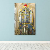 Toile orgue de la Grote Kerk de Breda (Insitu (Plancher de Bois))