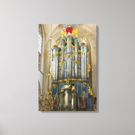 Toile orgue de la Grote Kerk de Breda (Recto)