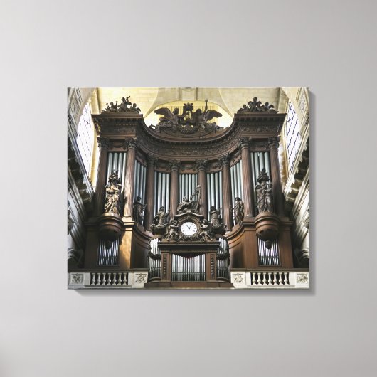 Toile orgue de St Sulpice (Recto)