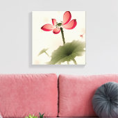 Toile Oriental Lotus (Insitu(Salon))