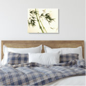 Toile Oriental painting, bamboo branches (Insitu(Chambre))