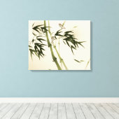 Toile Oriental painting, bamboo branches (Insitu (Plancher de Bois))