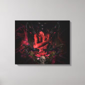 Toile Original art work #4 "devil" (Recto)