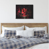 Toile Original art work #4 "devil" (Insitu(Chambre))