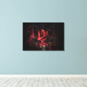 Toile Original art work #4 "devil" (Insitu (Plancher de Bois))