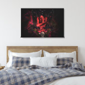 Toile Original art work #4 "devil" (Insitu(Chambre))