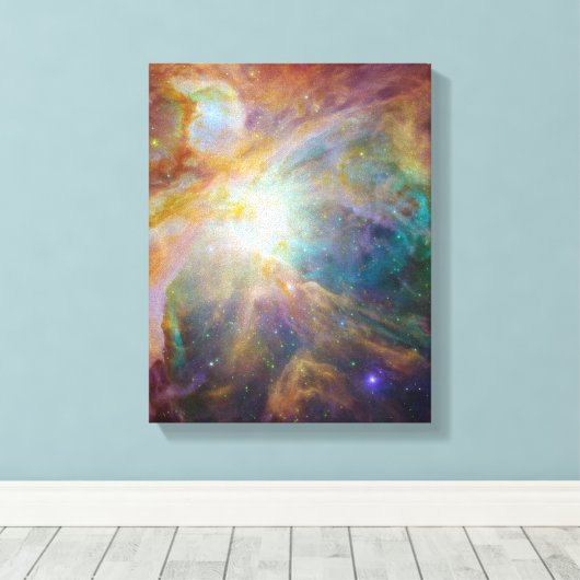 Toile Orion Nebula Composite (Insitu (Plancher de Bois))