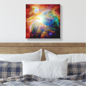 Toile Orion Nebula Hubble Spitzer Télescope Photo spatia (Insitu(Chambre))