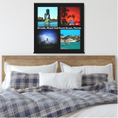 Toile Orlando, Miami, South Beach Collage (Insitu(Chambre))