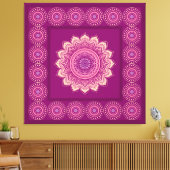 Toile Ornement indien (Insitu(Salon))