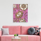 Toile Ornement radiant II (Insitu(Salon))