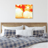 Toile Ornements de Noël blanc (Insitu(Chambre))