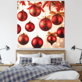 Toile Ornements de Noël élégants (Insitu(Chambre))