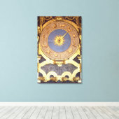 Toile Orologio Zodicale (horloge zodiaque) (fresque et d (Insitu (Plancher de Bois))