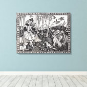Toile Orphée Jouer aux animaux, 1500 (Insitu (Plancher de Bois))
