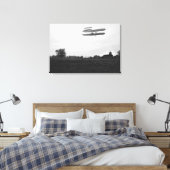 Toile Orville Wright au vol 41 à 60 pieds de hauteur (Insitu(Chambre))