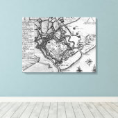 Toile Ostende, de 'Commentaries (Insitu (Plancher de Bois))