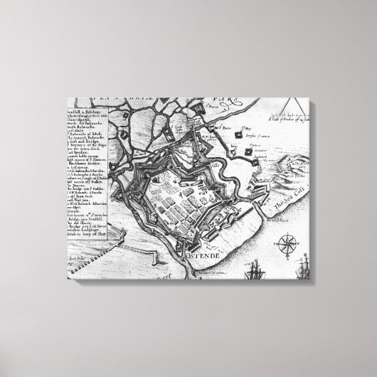 Toile Ostende, de 'Commentaries (Recto)