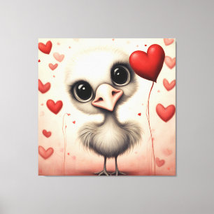Toile Ostrich Love 1