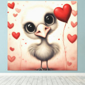 Toile Ostrich Love 1 (Insitu (Plancher de Bois))