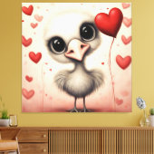 Toile Ostrich Love 1 (Insitu(Salon))