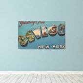 Toile Oswego, New York - Scènes de grandes lettres (Insitu (Plancher de Bois))