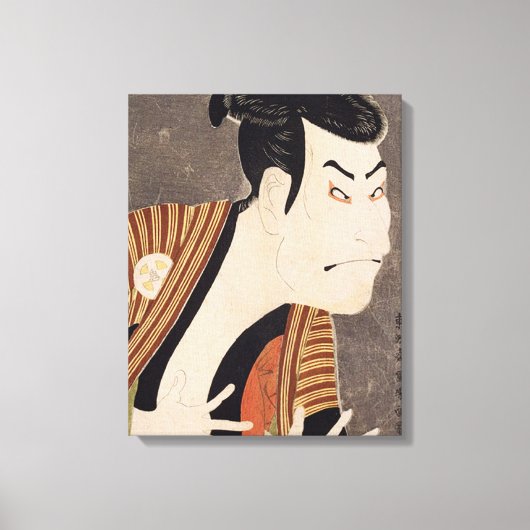 Toile Otani Oniji II de Sharaku (Recto)