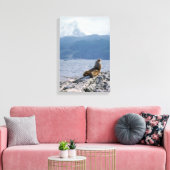 Toile Otaries dans le canal de Beagle - Argentine (Insitu(Salon))
