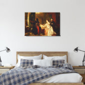 Toile Othello relatant ses aventures à Desdiune (Insitu(Chambre))