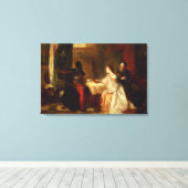 Toile Othello relatant ses aventures à Desdiune (Insitu (Plancher de Bois))