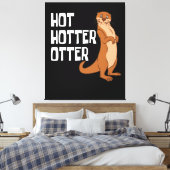 Toile Otter et loutres de mer Otter Hot Hotter (Insitu(Chambre))