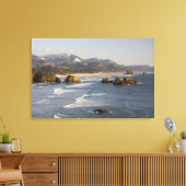 Toile OU, Côte de l'Oregon, Parc d'état Ecola, vue (Insitu(Salon))