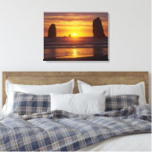 Toile OU, Côte de l'Oregon, Plage de Cannon, (Insitu(Chambre))