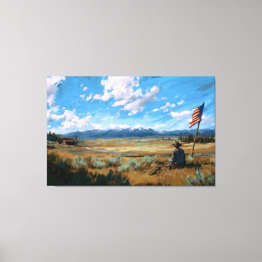 Toile Où le drapeau flotte encore (Recto)