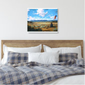 Toile Où le drapeau flotte encore (Insitu(Chambre))