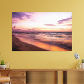 Toile Où l'océan et le lever du soleil se rencontrent (Insitu(Salon))