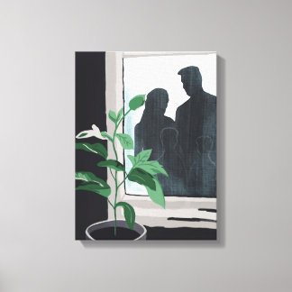 Toile Où nous avons grandi IV – Famille et croissance